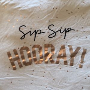 Old Navy Sip Sip Hooray Tank Top